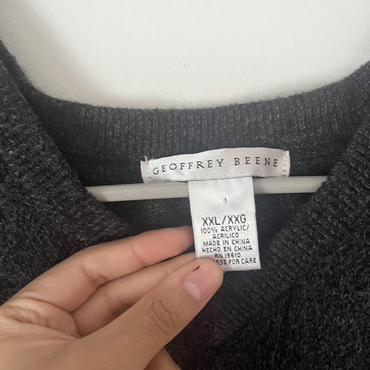 dark grey knitted vest men's XXL i'm 5'7" and it... Depop