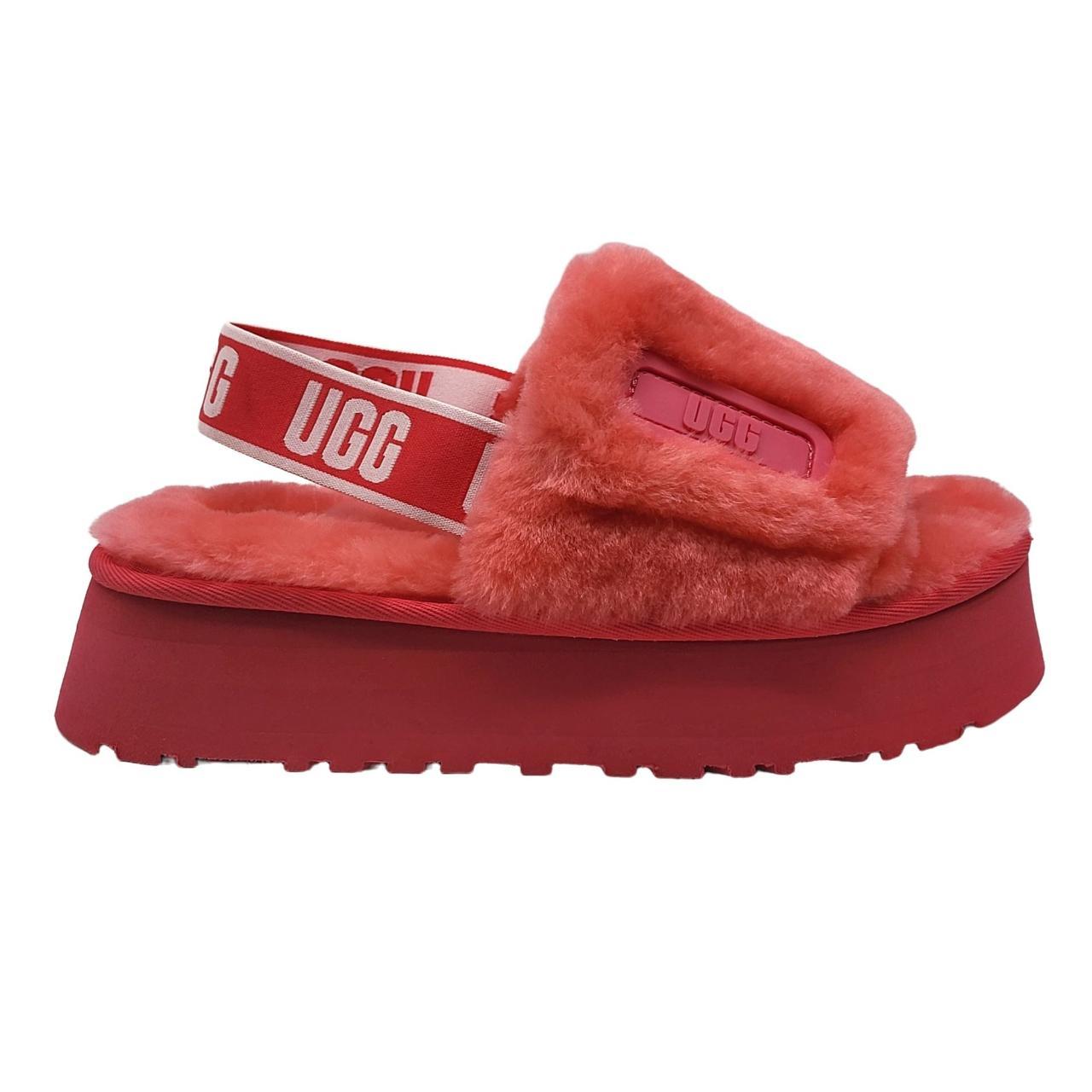 Ugg slides red cheap womens