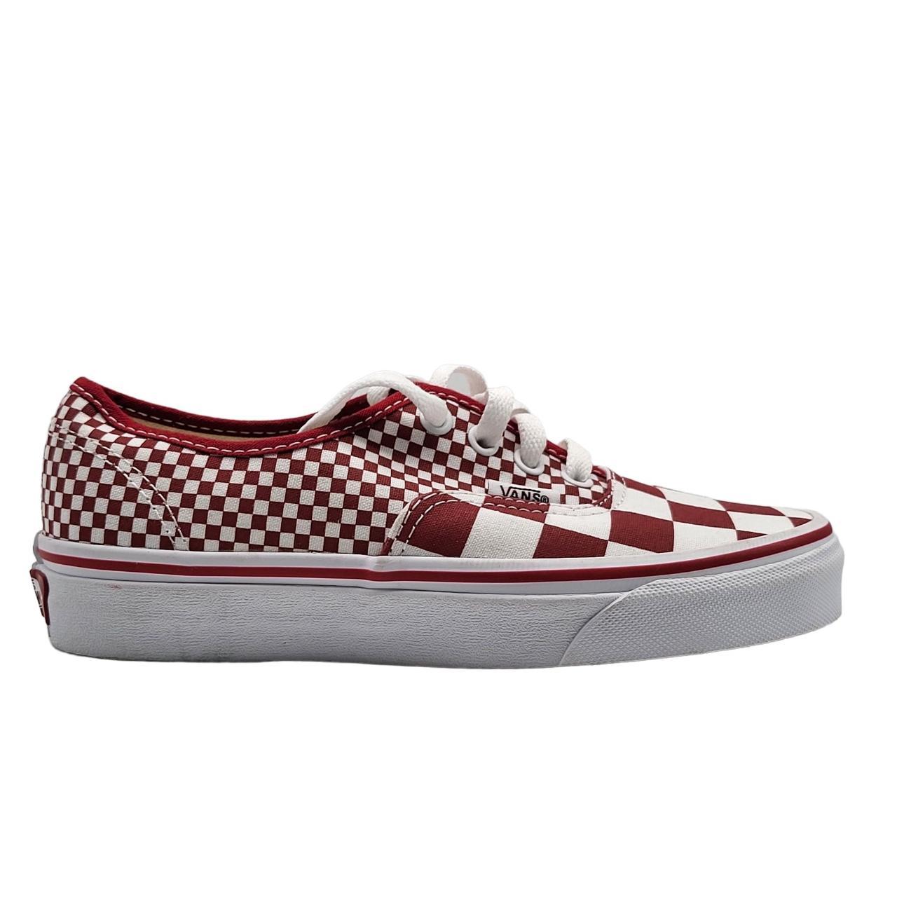 Checkerboard vans clearance womens size 5