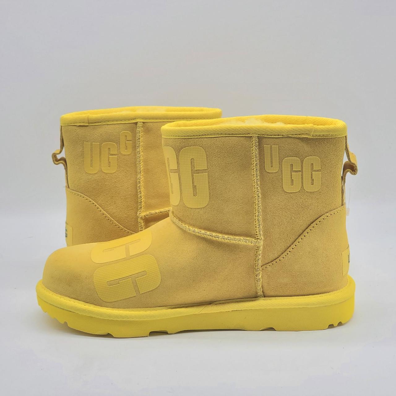 Ugg rain sales boots yellow