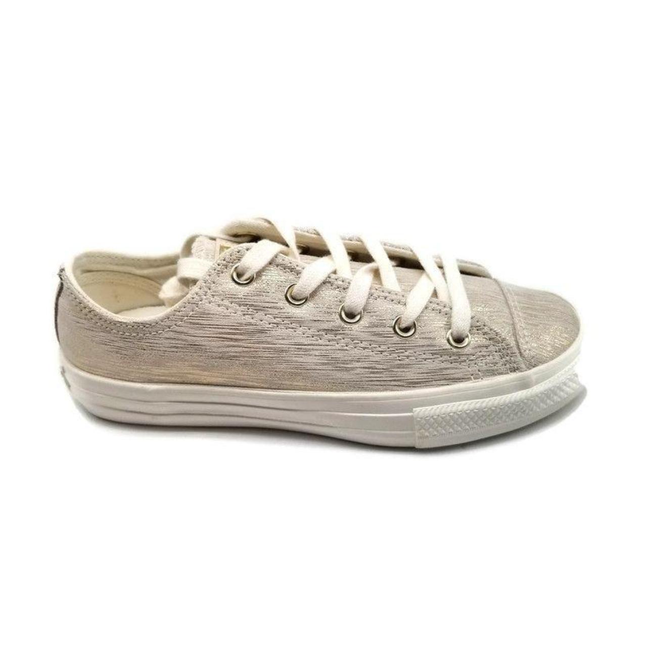 Gold converse youth sale