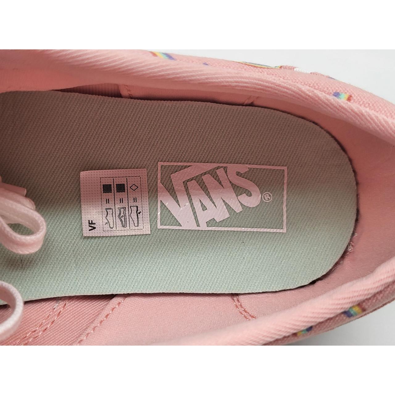 Vans Doheny Rainbow popular Powder Pink White Shoes US Missy Size 5