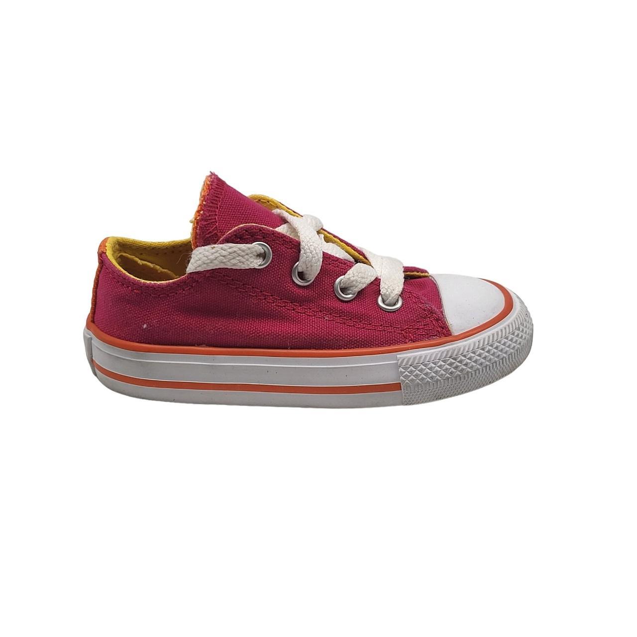 Cute and vibrant Converse infant shoes in size Depop