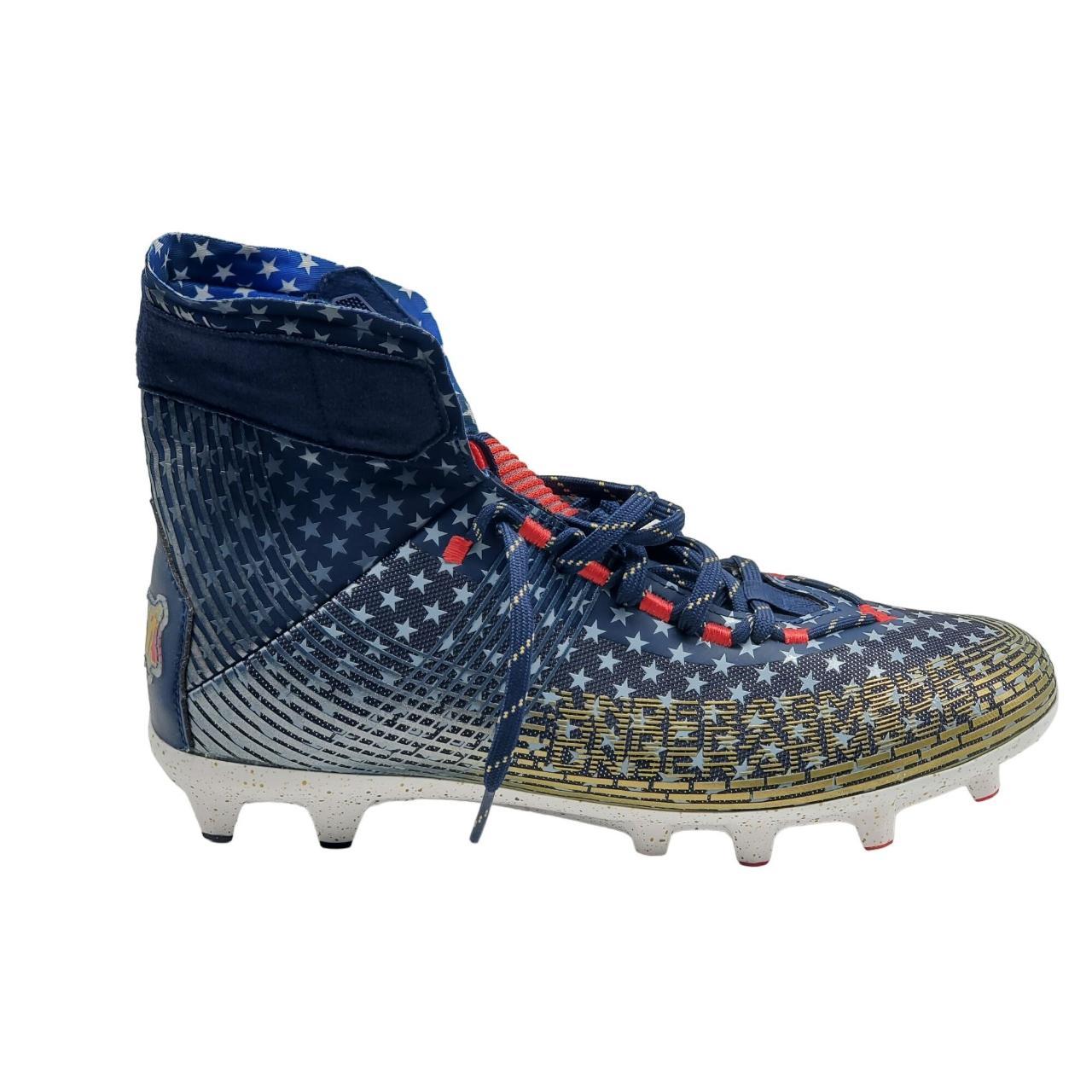 Patriotic football cleats on sale