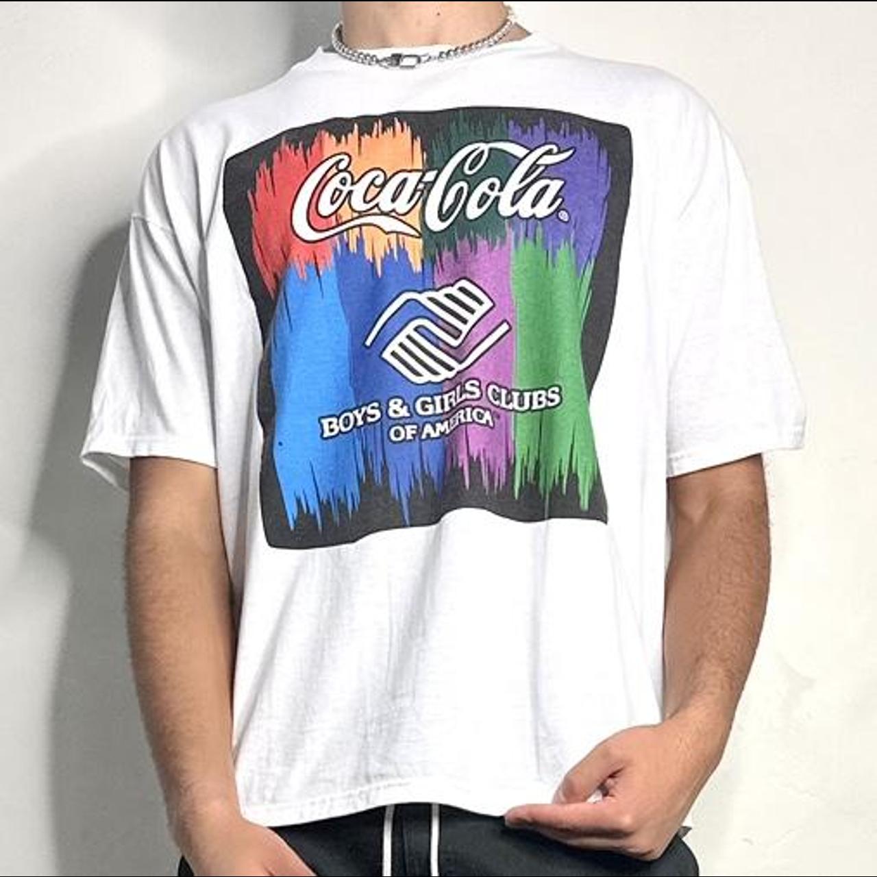 80's VINTAGE COKE GRAPHIC TEE!!! -Excellent - Depop