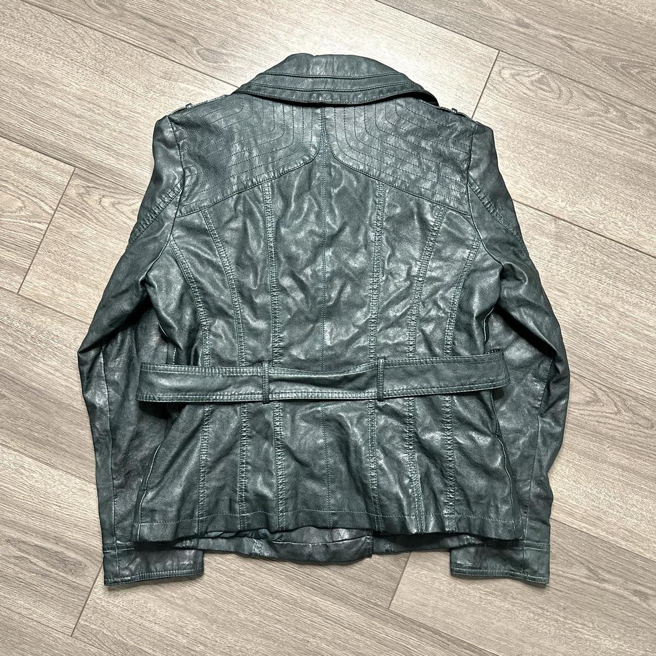 1980's VINTAGE GUESS LEATHER JACKET!!! -Excellent | Depop