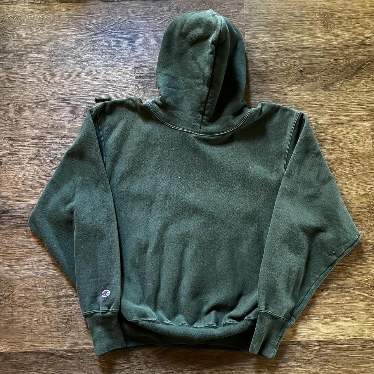 Fleece Hoodie Champion Reverse Weave Kelly Green Hoodie Green