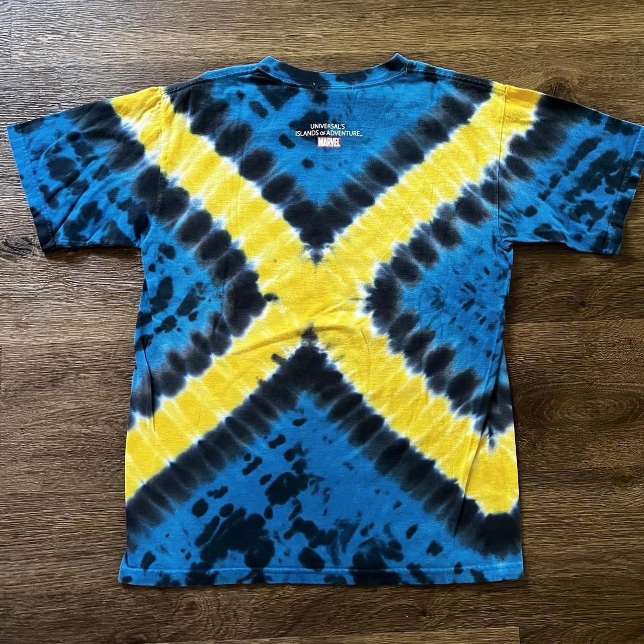 X-men Wolverine universal tie dye shirt fashion