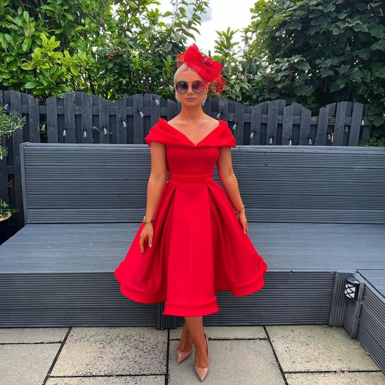 Ascot Dresses Asos Race Day Dresses Red Bespoke Custom Made Dress