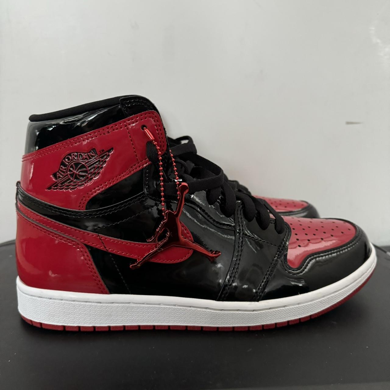 patent leather jordan 1 breds