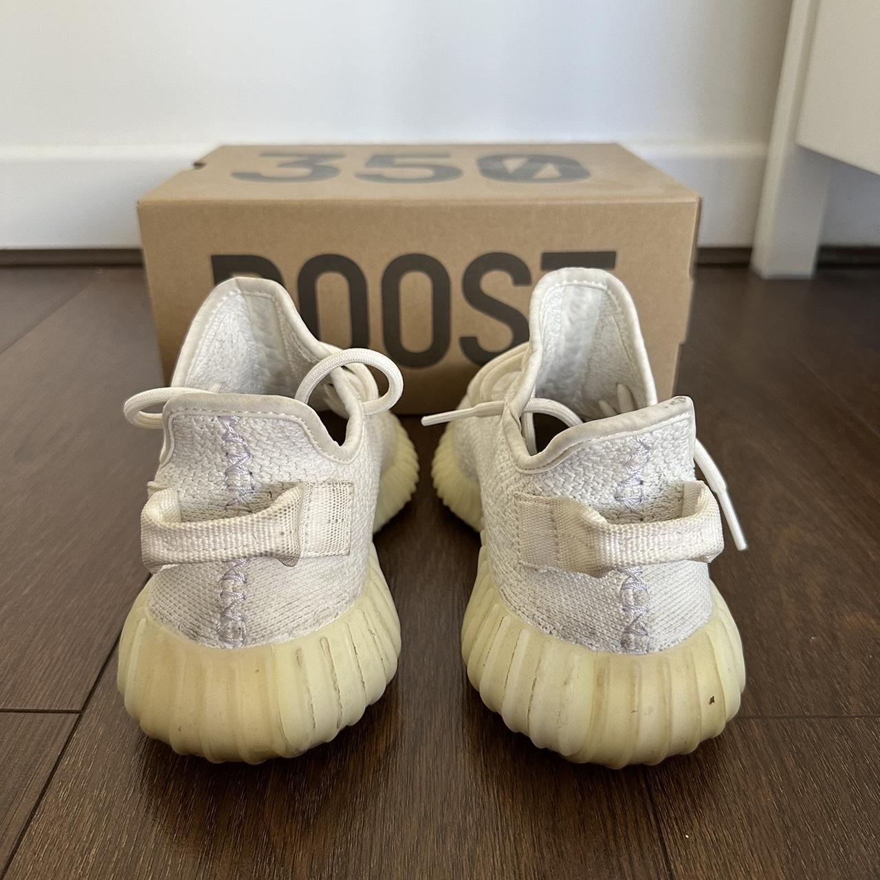 YEEZY Boost 350 White Trainers - Depop