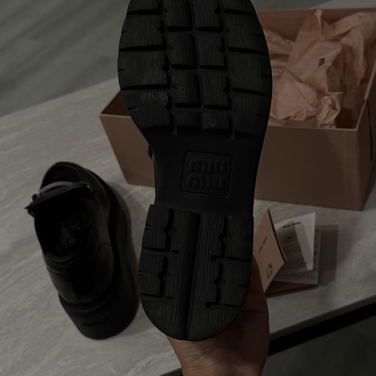 Miu Miu Women's Loafers - Black - US 7.5 – Miu Mi… - image 4