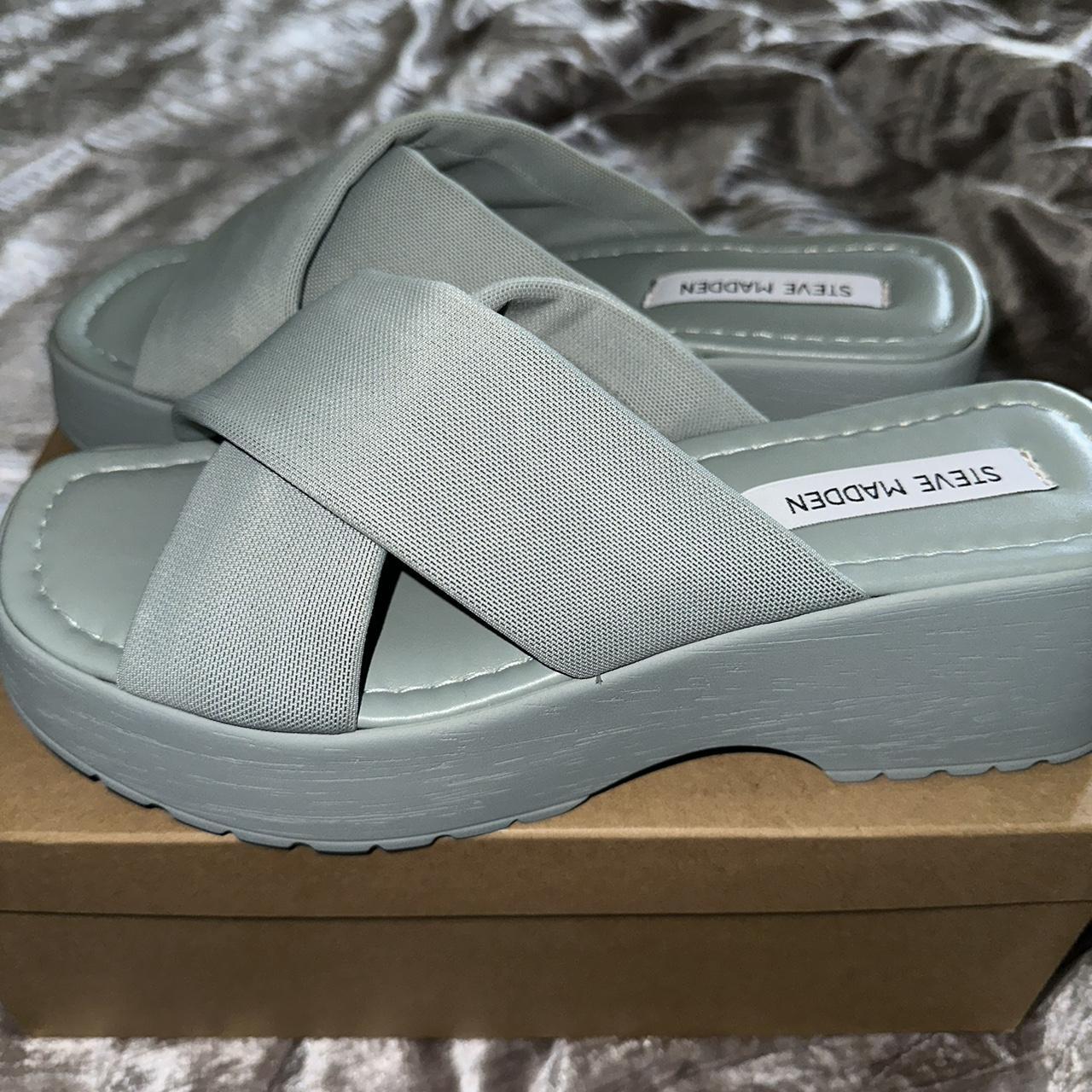 steve madden purple sandals