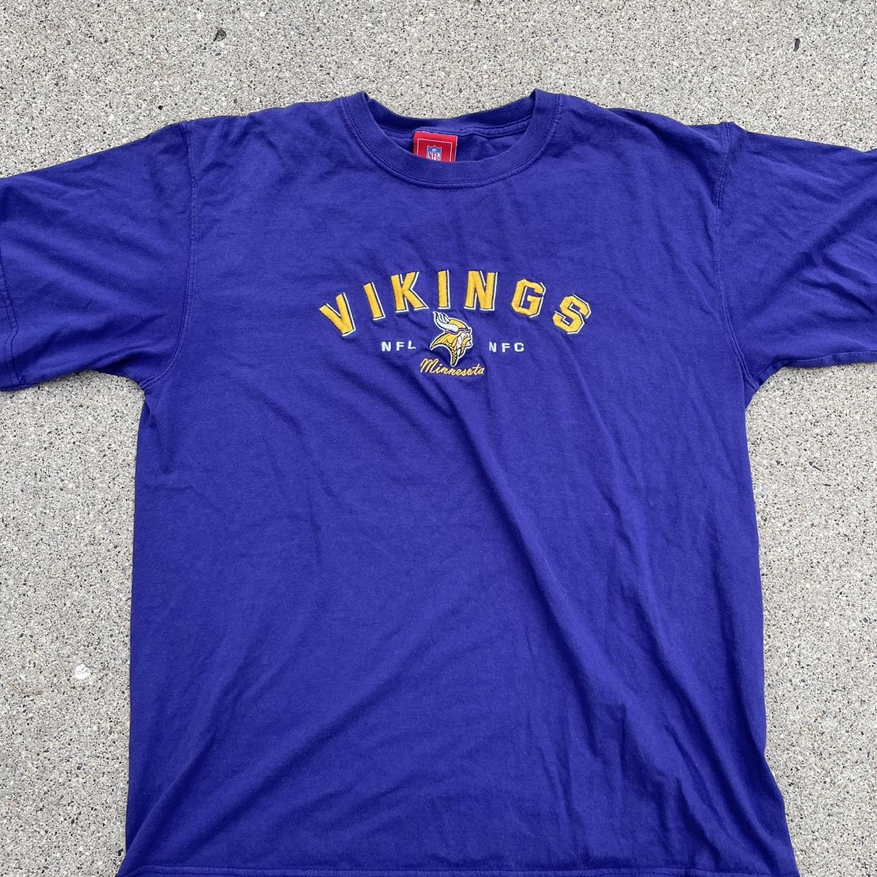 Vintage Minnesota Vikings Central Division Champions T Shirt Men's Size XL