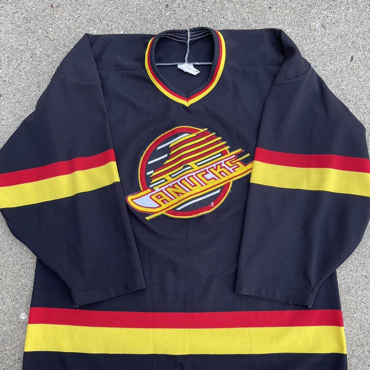 Vintage Vancouver Canucks CCM Hockey Jersey