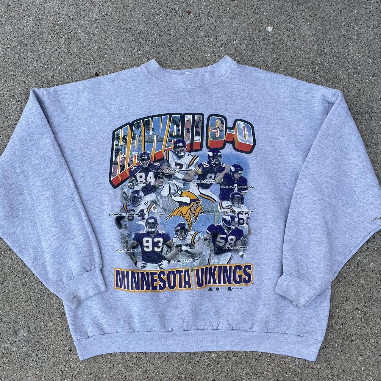 Vintage Minnesota Vikings Hoodie 90s Streetwear USA NFL 