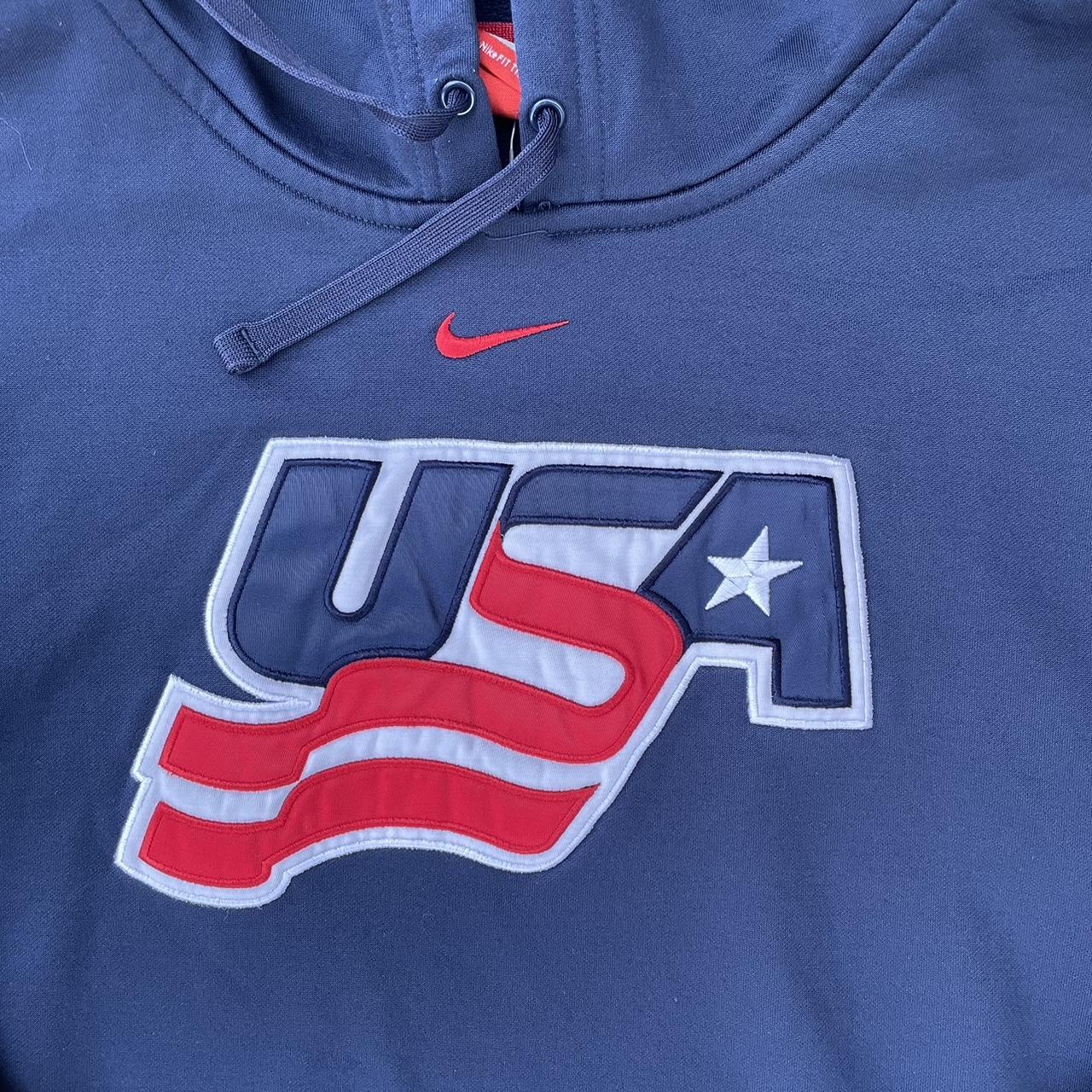 Nike Team USA hockey jersey Y2K Size XXL - Depop