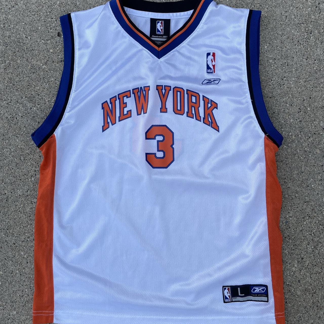 Vintage 90s New York Knicks Shooting Shirt NBA - Depop