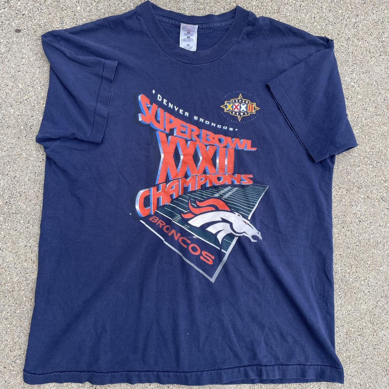 Denver Broncos Vintage Superbowl Champ Tee