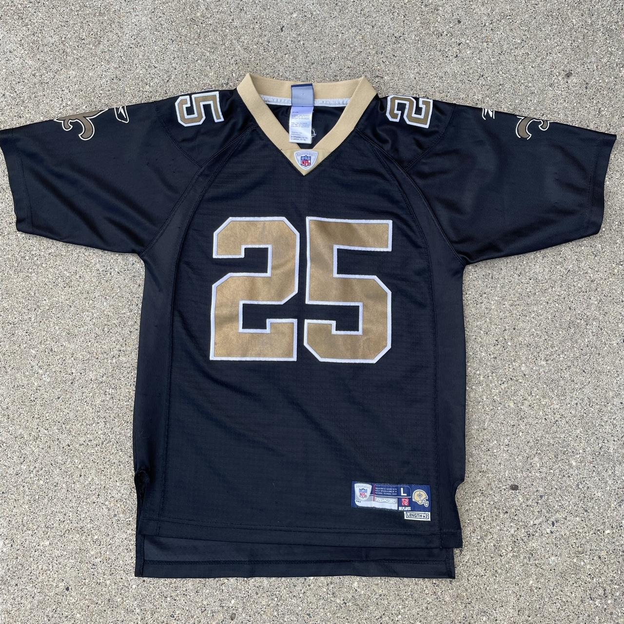 Y2K New Orleans Saints Jersey 25 Reggie Bush By... - Depop