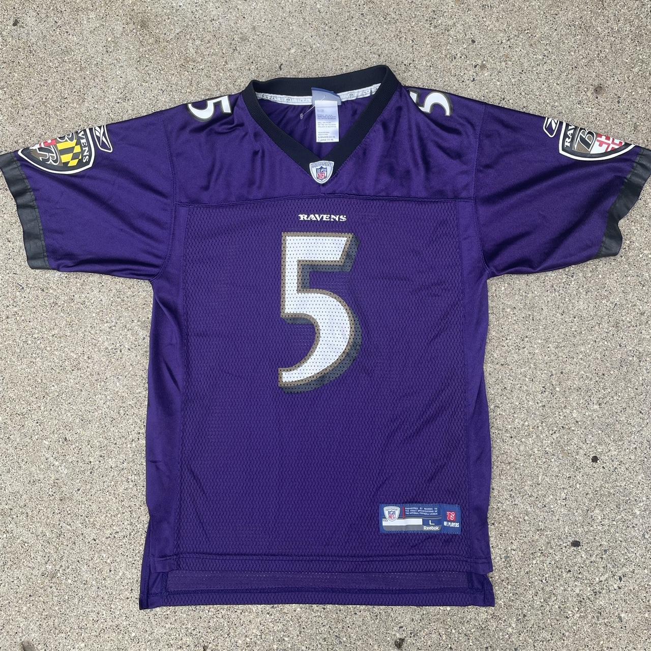 Joe flacco clearance youth jersey purple