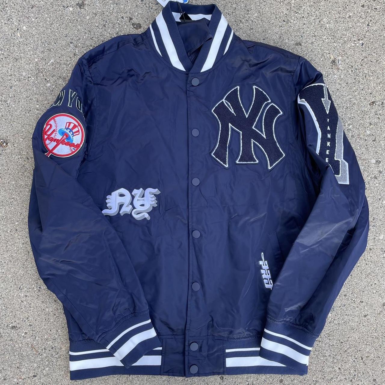 New York Yankees Satin Jacket Size L Look at... - Depop