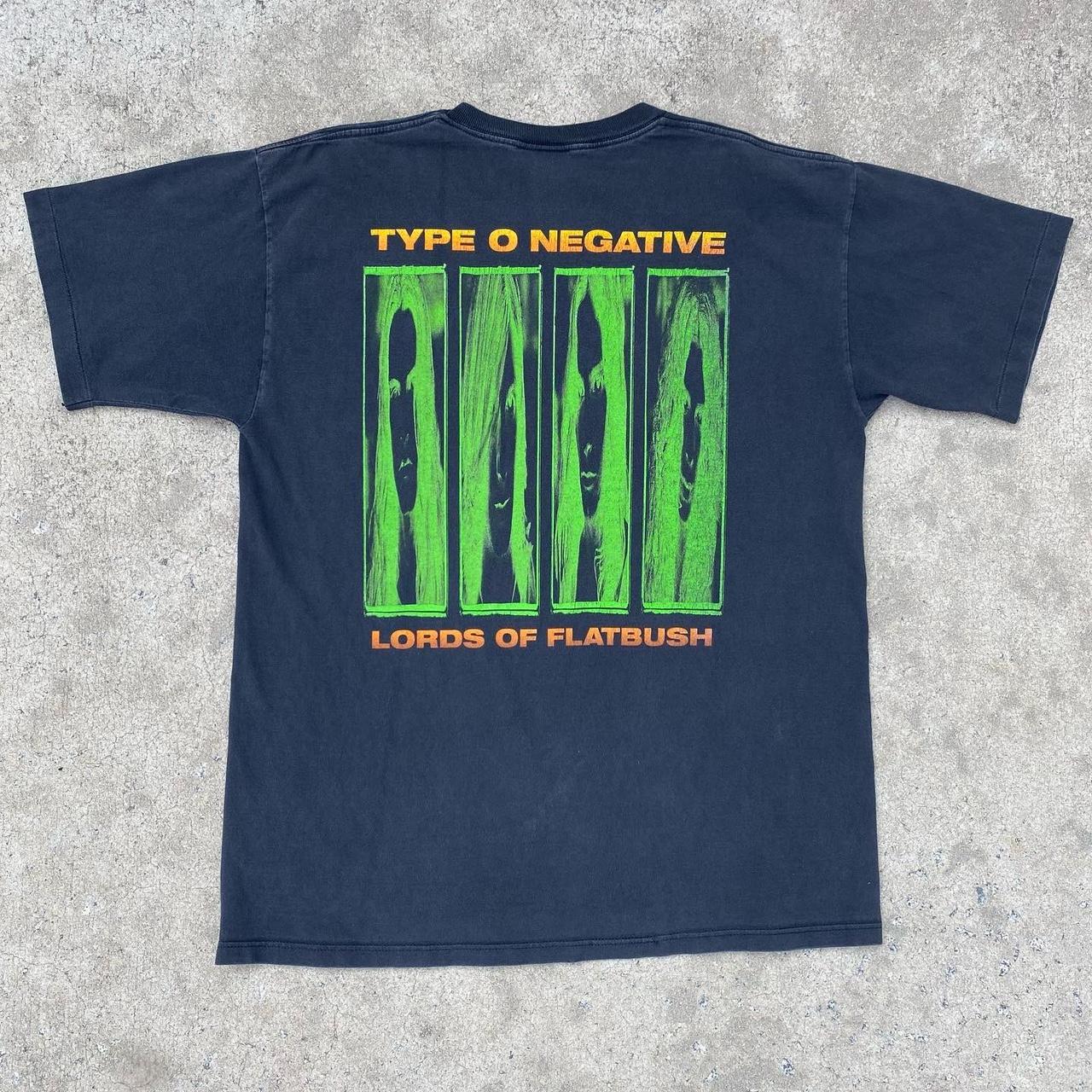 VINTAGE 1995 TYPE O NEGATIVE T SHIRT, •Size...