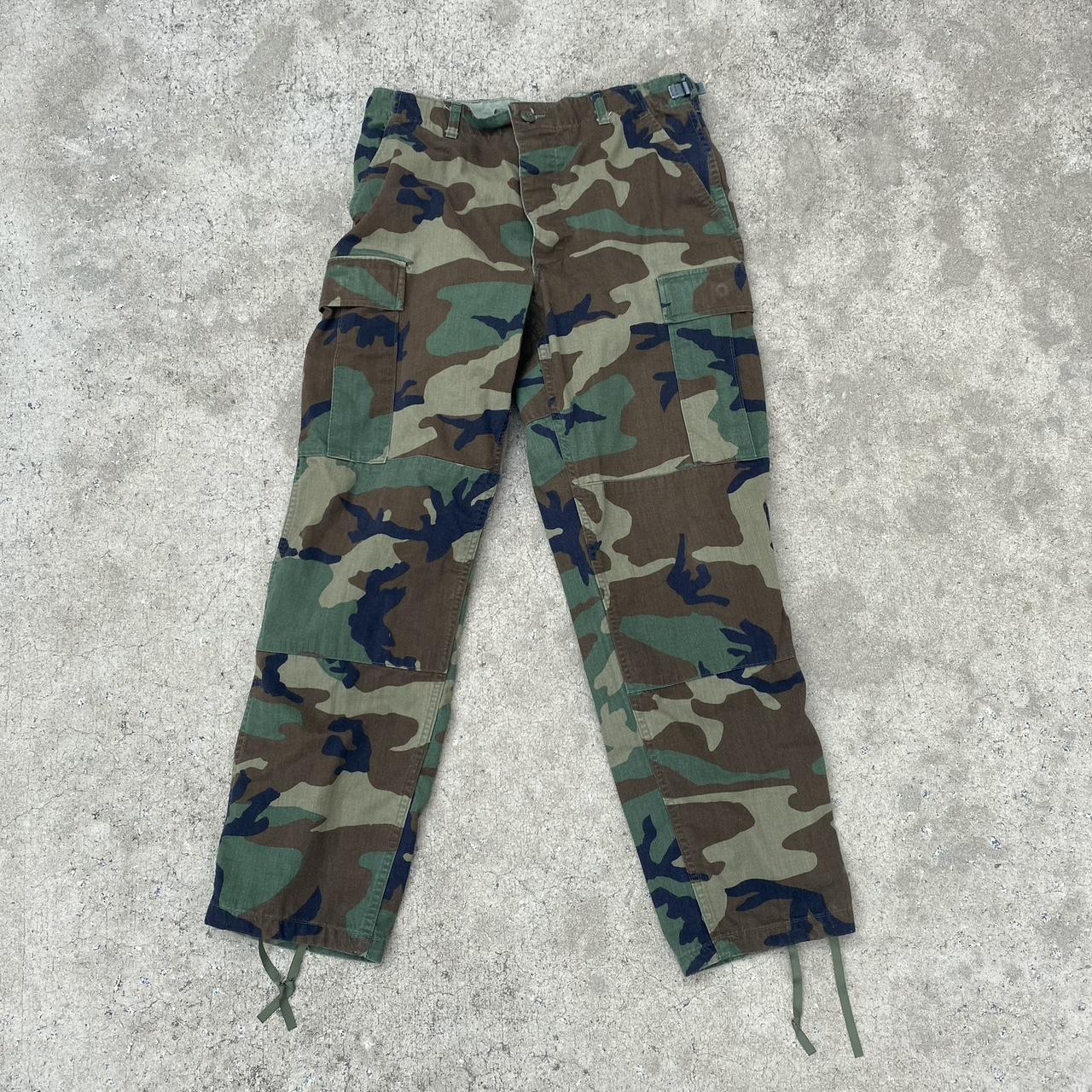 VINTAGE MILITARY BDU CARGO PANTS •Size 29-32 waist... - Depop