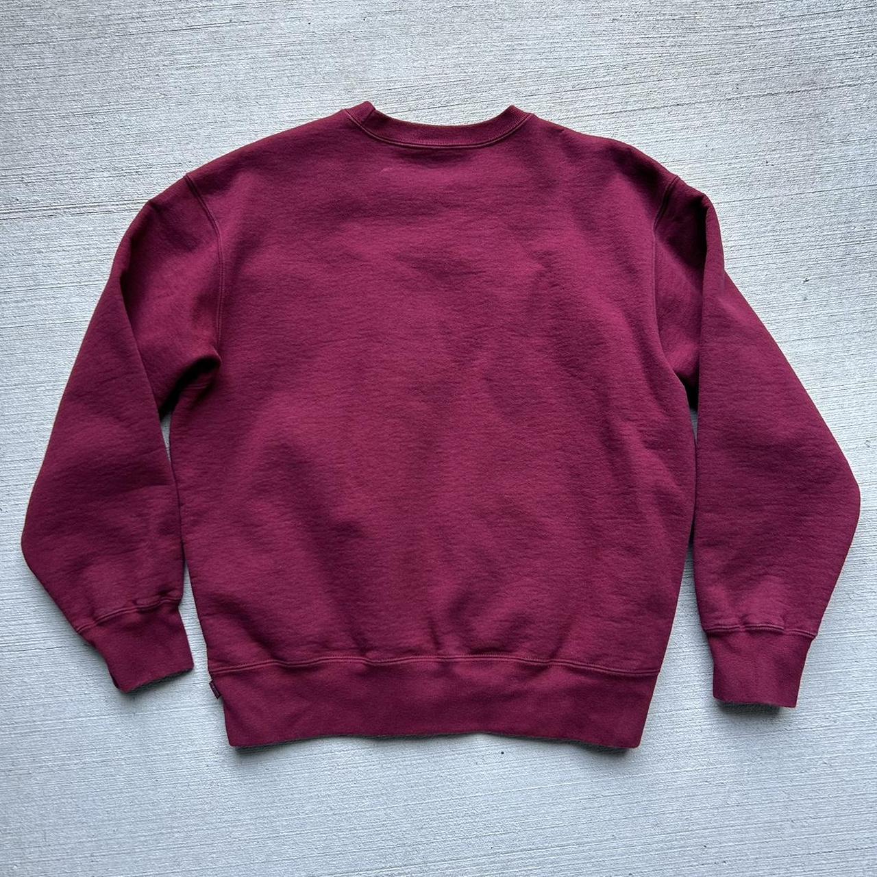 CARDINAL MAROON SUPREME BOX LOGO CREWNECK •Size | Depop CARDINAL MAROON SUPREME BOX LOGO CREWNECK •Size | Depop