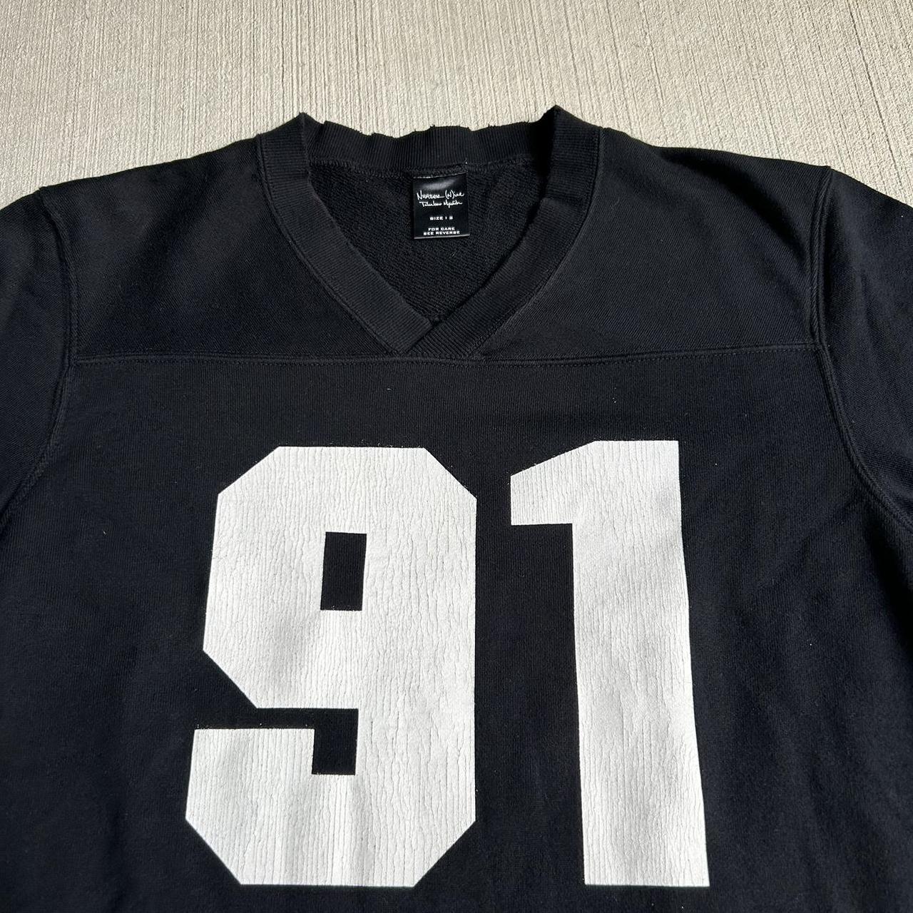 NUMBER(N)INE 06SS GUNS期 ROSEプリント サイズ3 Number (N)ine SS06 Axl Rose Football Jersey •Size | Depop