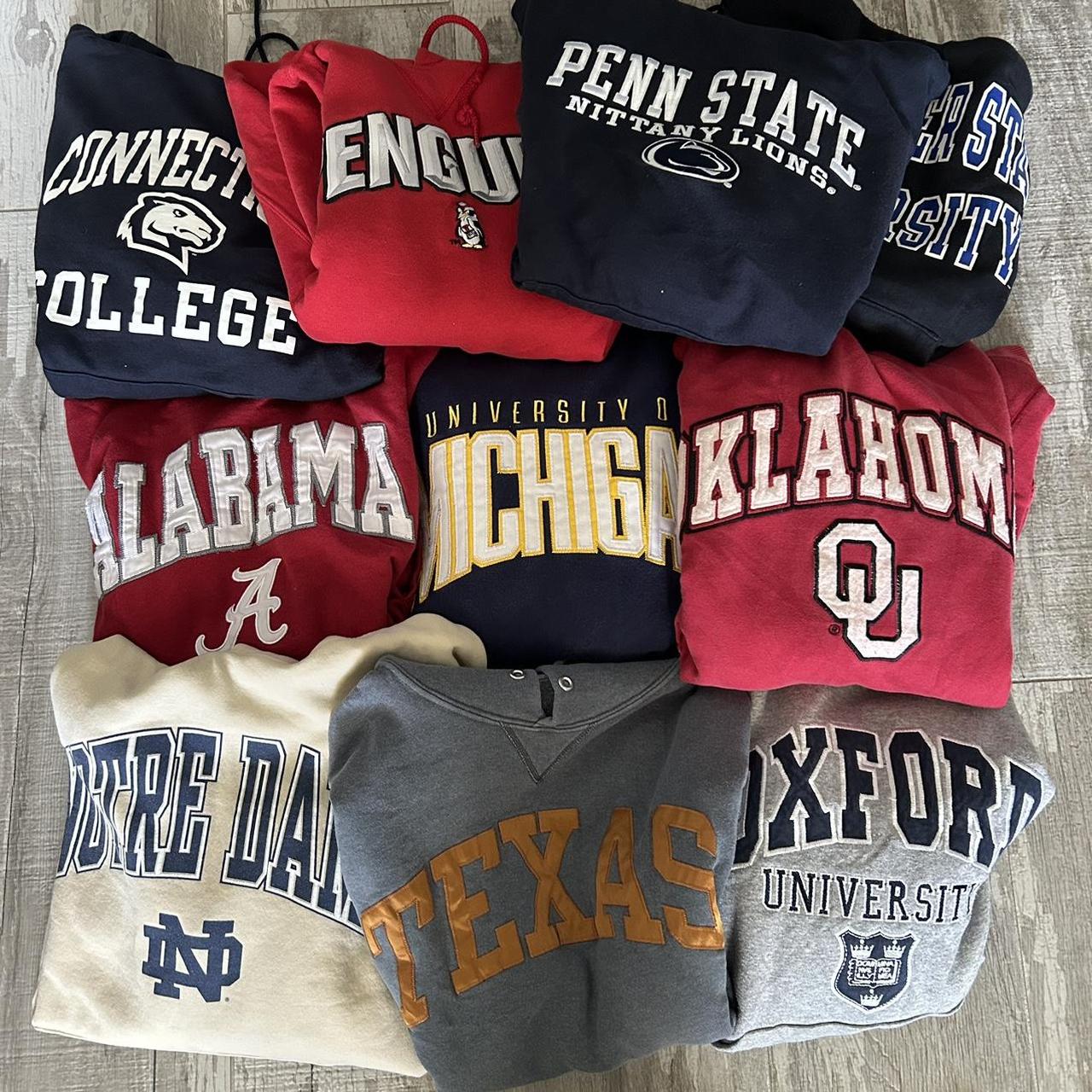 vintage college hoodies available check out my. Depop