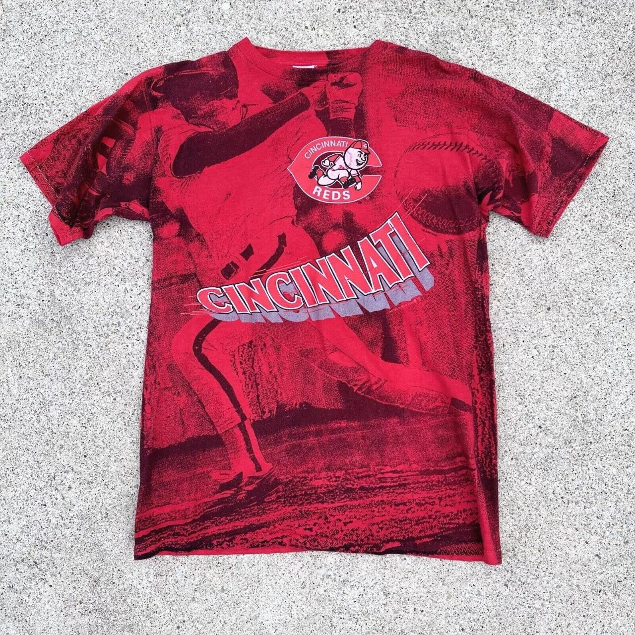 Vintage cincinnati reds t 2025 shirts