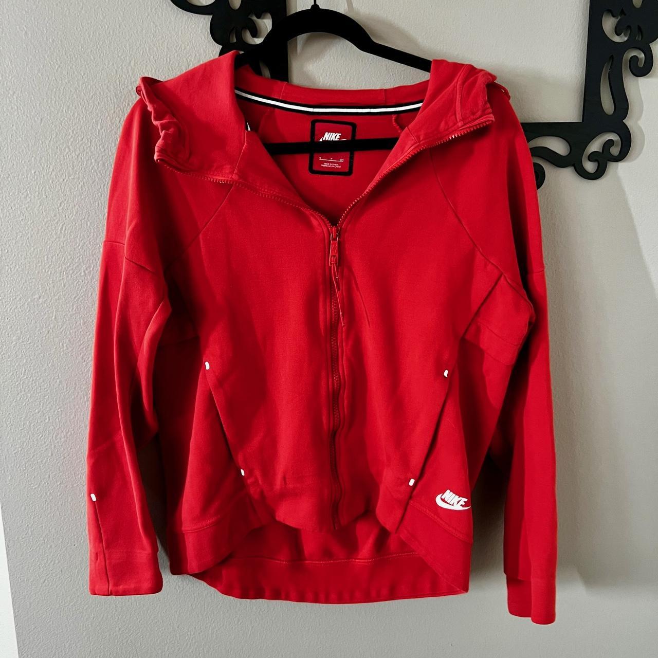 womens red nike jumpsuit