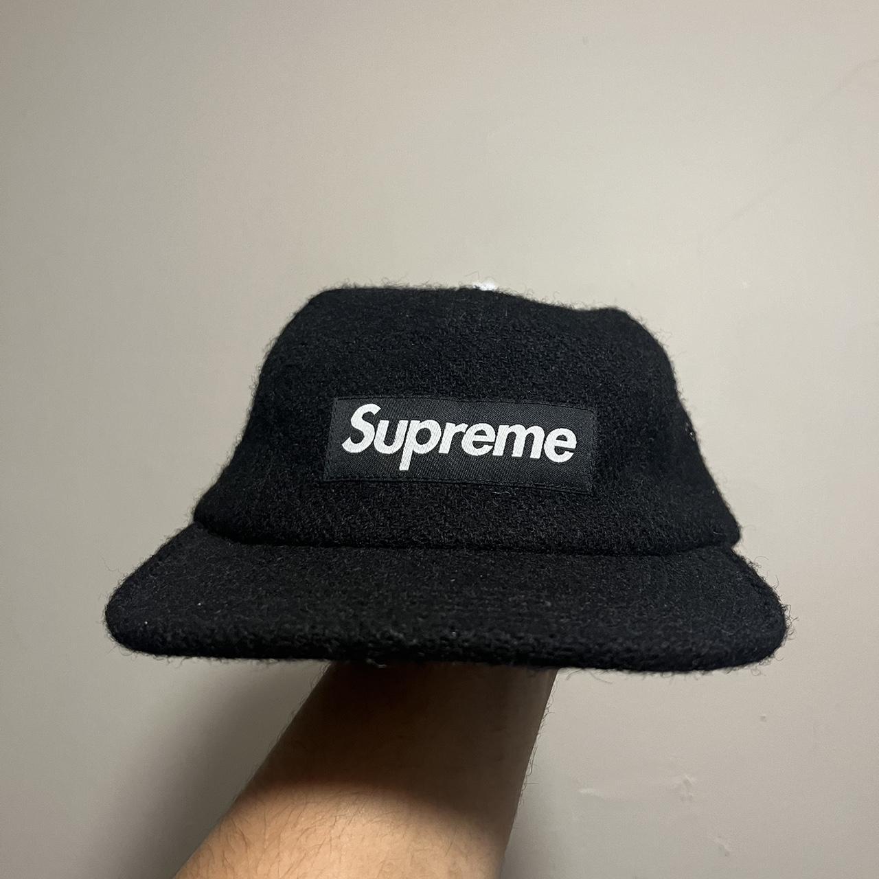 FW15 Supreme x Harris Tweed Camp Cap Really good... - Depop