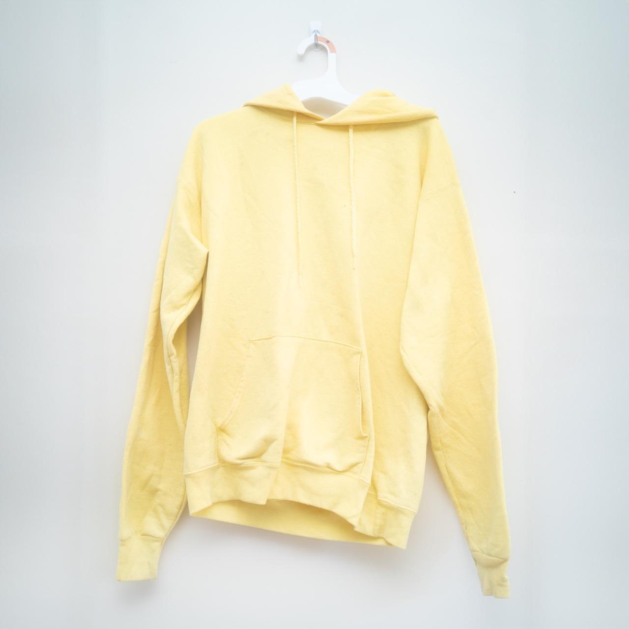 Hanes clearance yellow hoodie