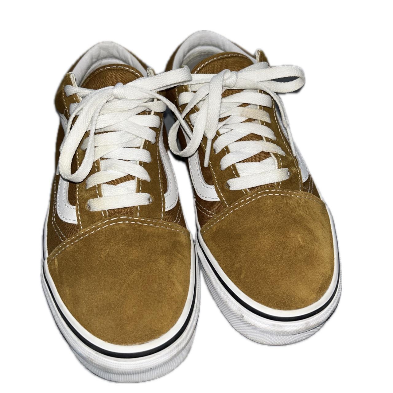 Tan suede outlet vans womens