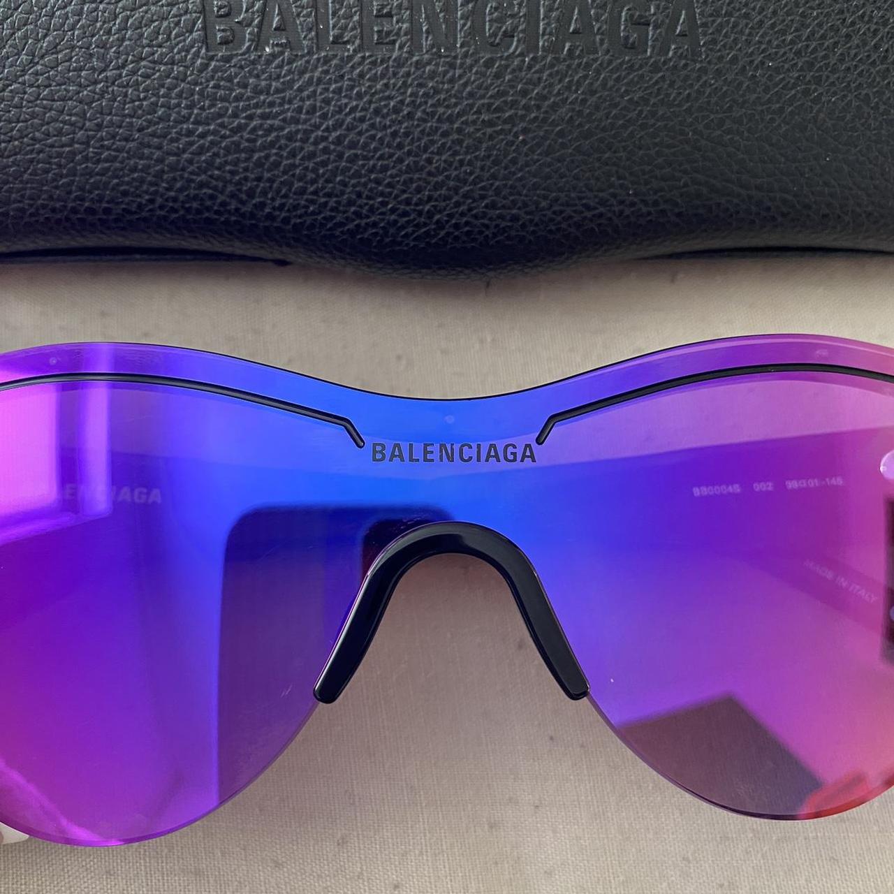 Balenciaga Xpander Butterfly sunglasses in silver | Depop Balenciaga Xpander Butterfly sunglasses in silver | Depop