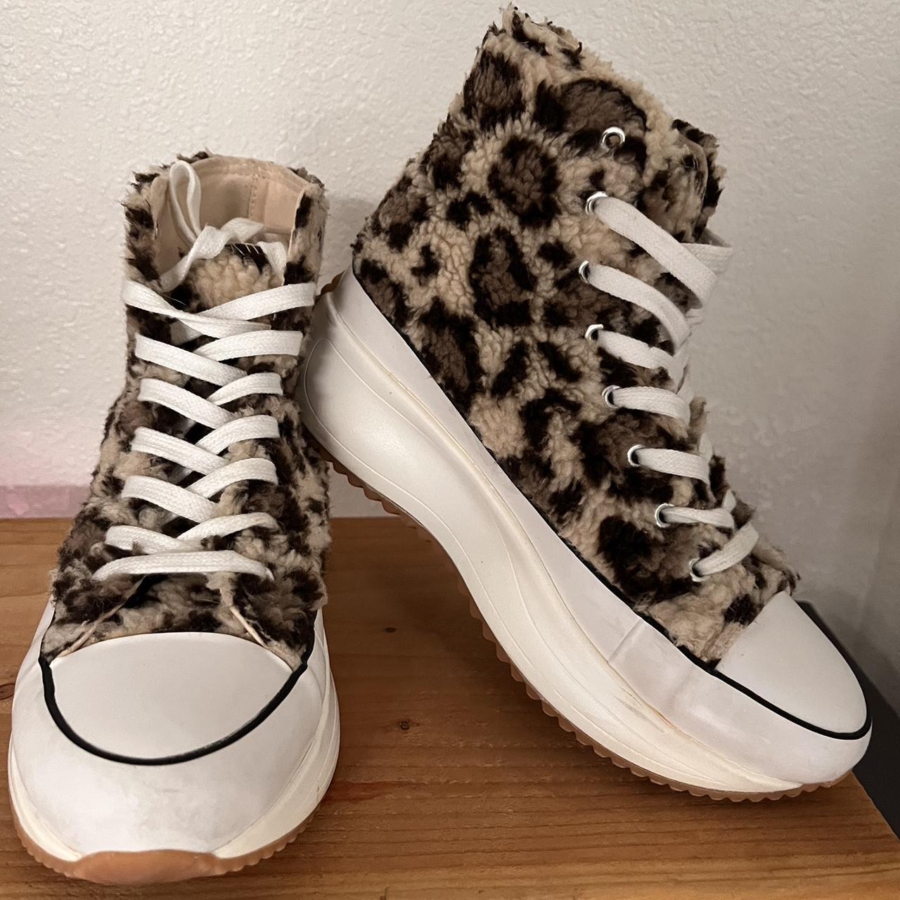 Madden girl hot sale leopard sneakers