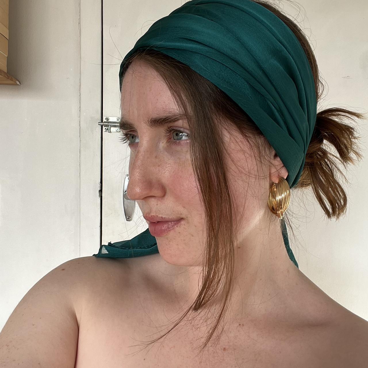 Vintage silk scarf, can be worn as a top or