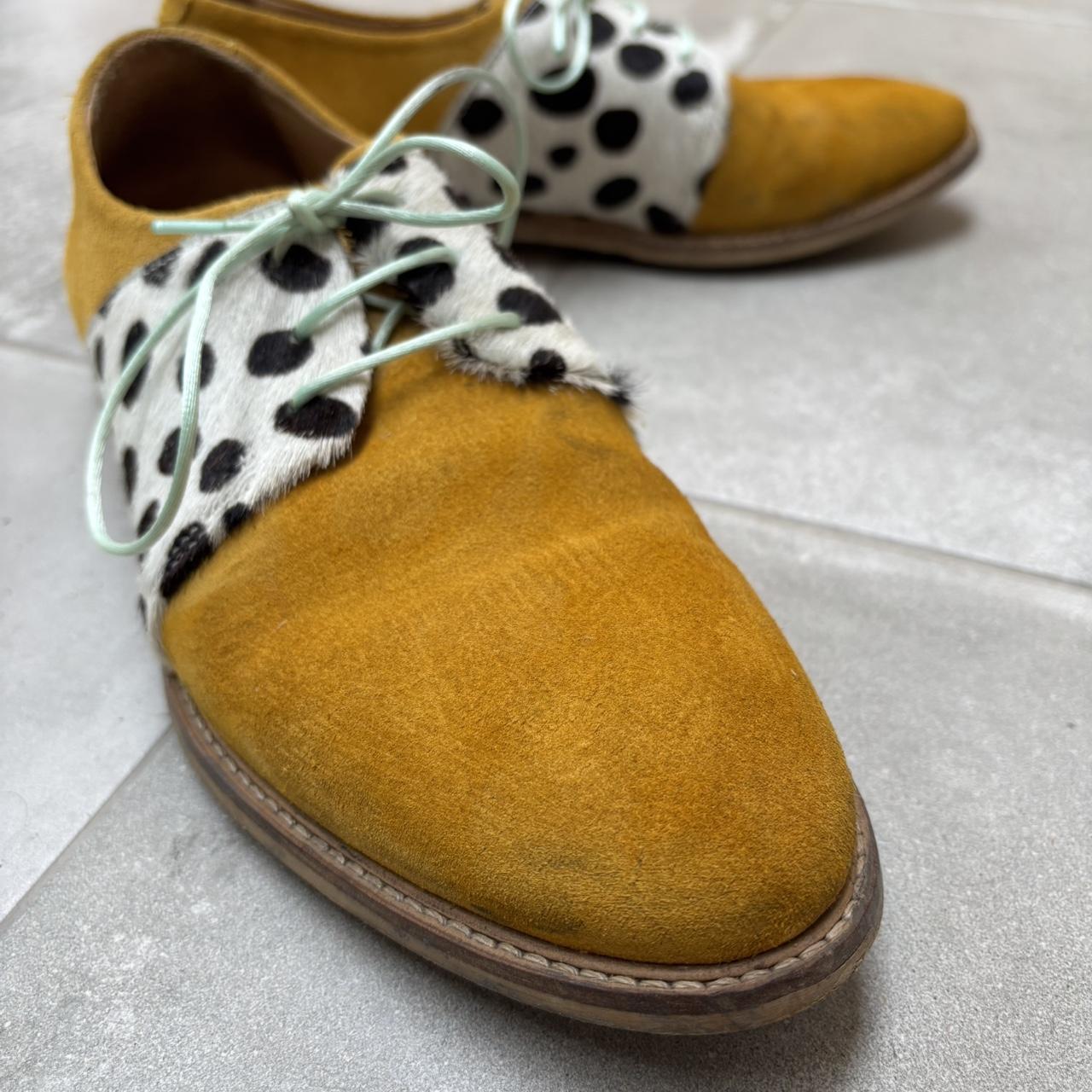 Rogue Matilda suede brogues in size 39