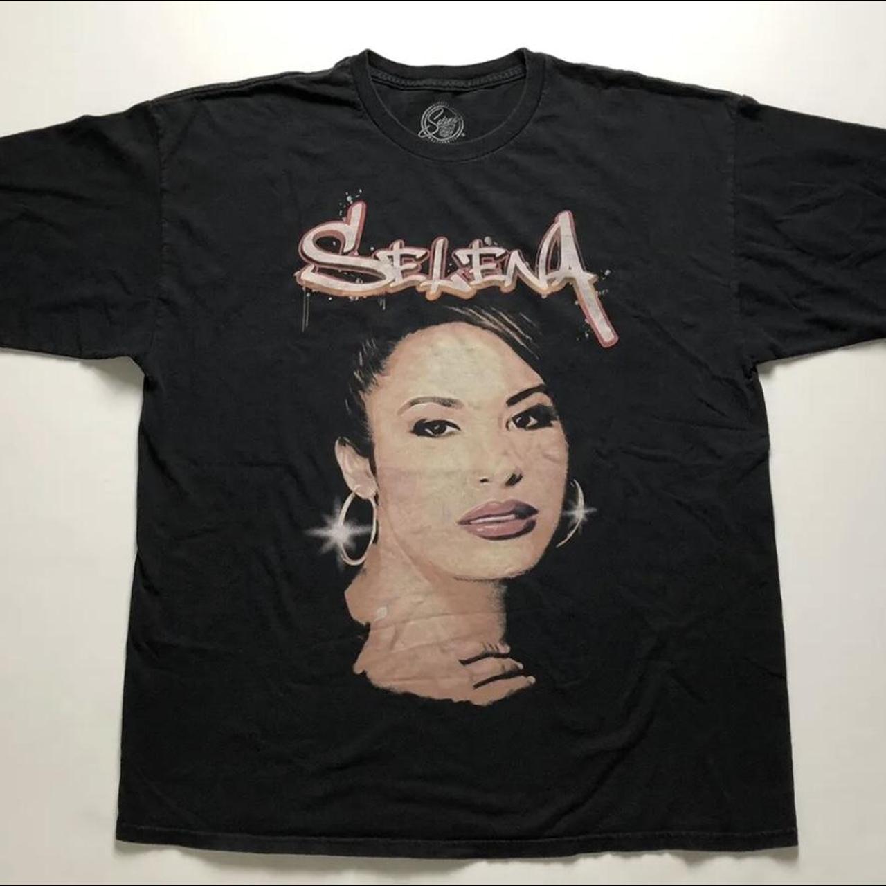 Selena Quintanilla Official Merch Graphic T-Shirt... - Depop