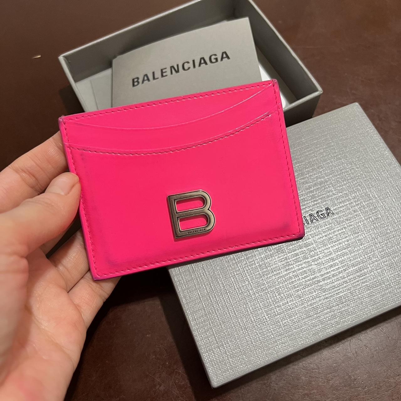 Balenciaga card holder Some color stains* pls see... Depop
