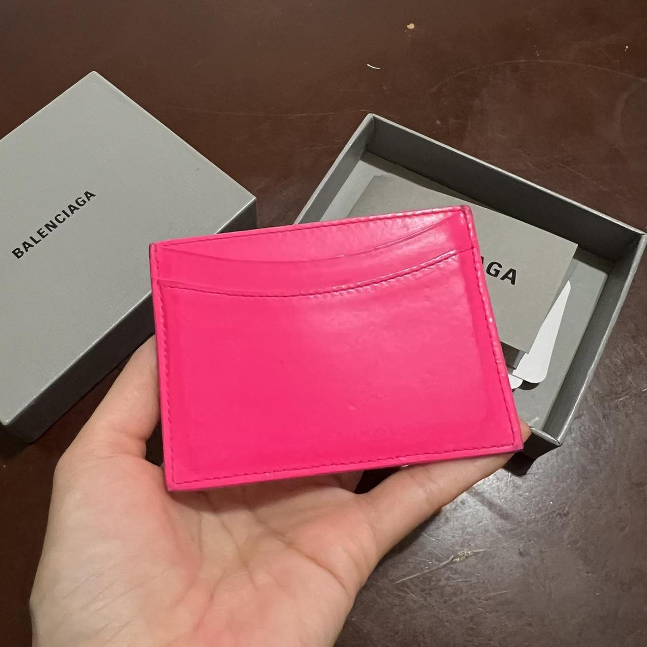 Balenciaga card holder Some color stains* pls see... Depop