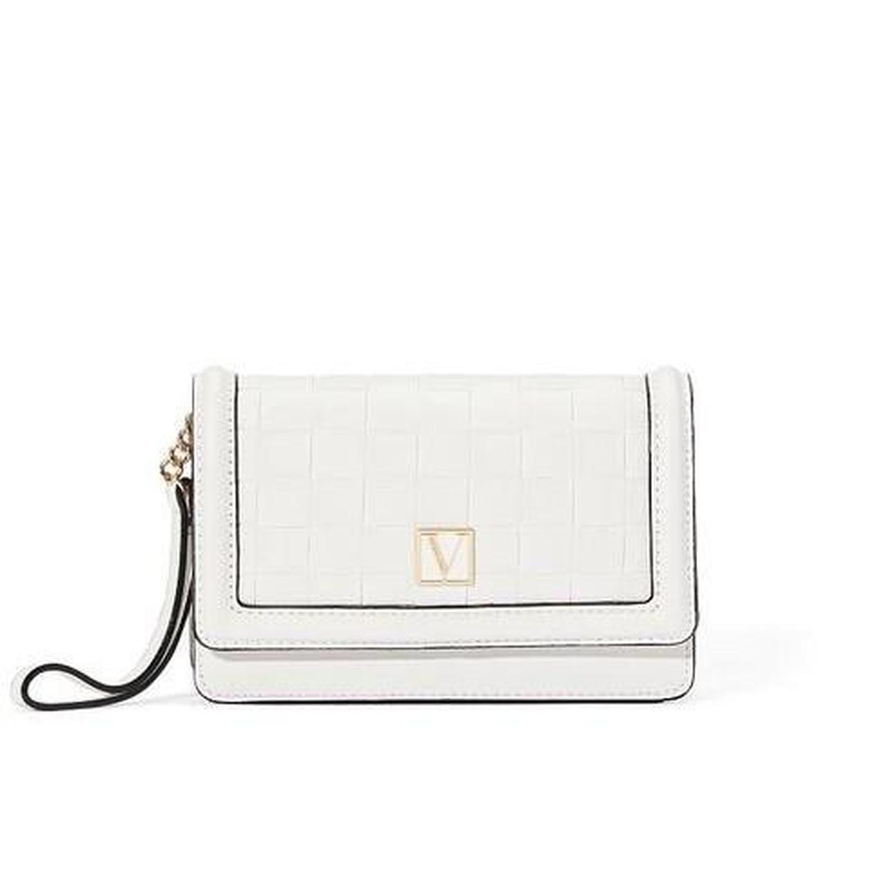 Victoria secret wristlet clutch purse in Bone A. Depop