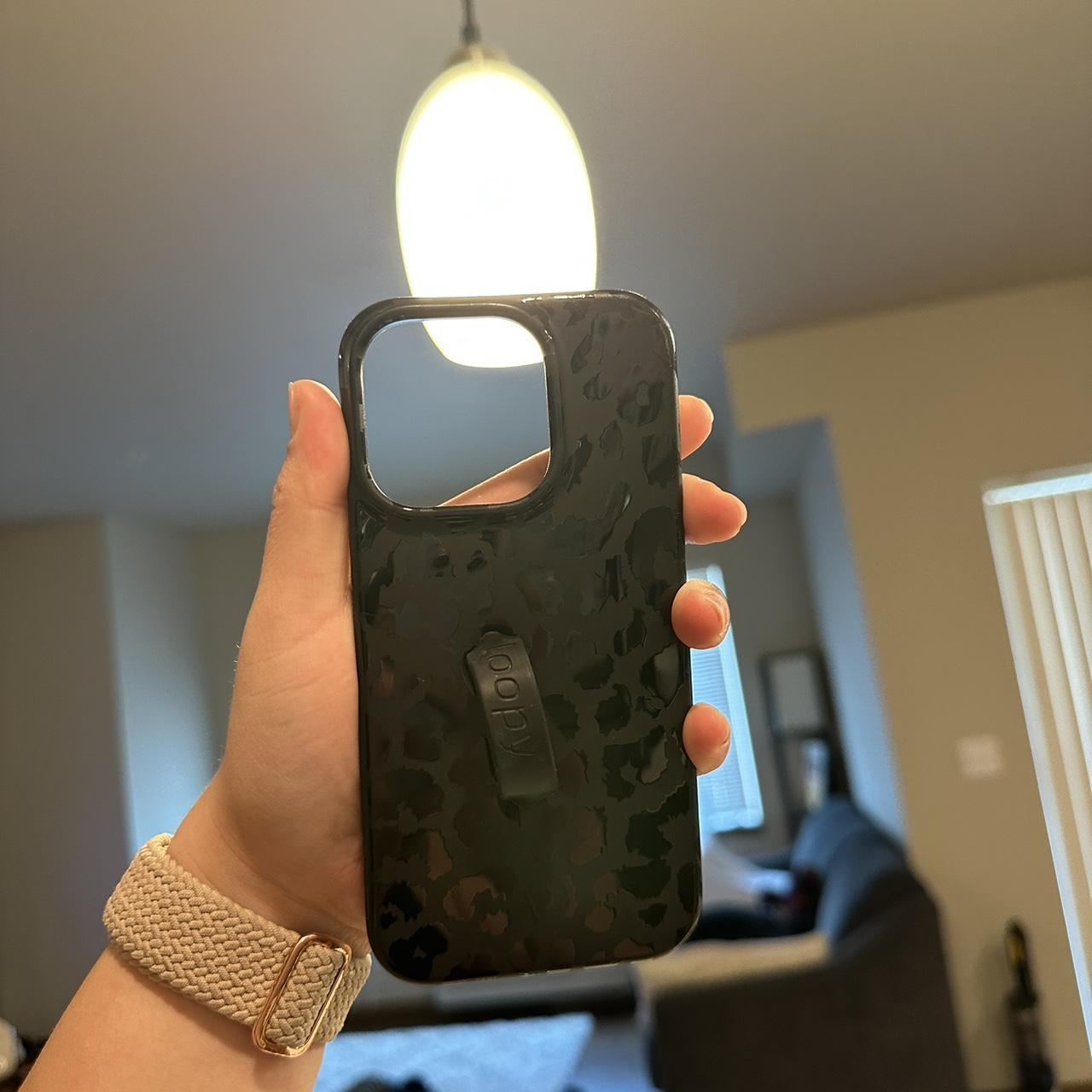 iPhone 14 Pro Black Leopard Loopy Case! Great... Depop
