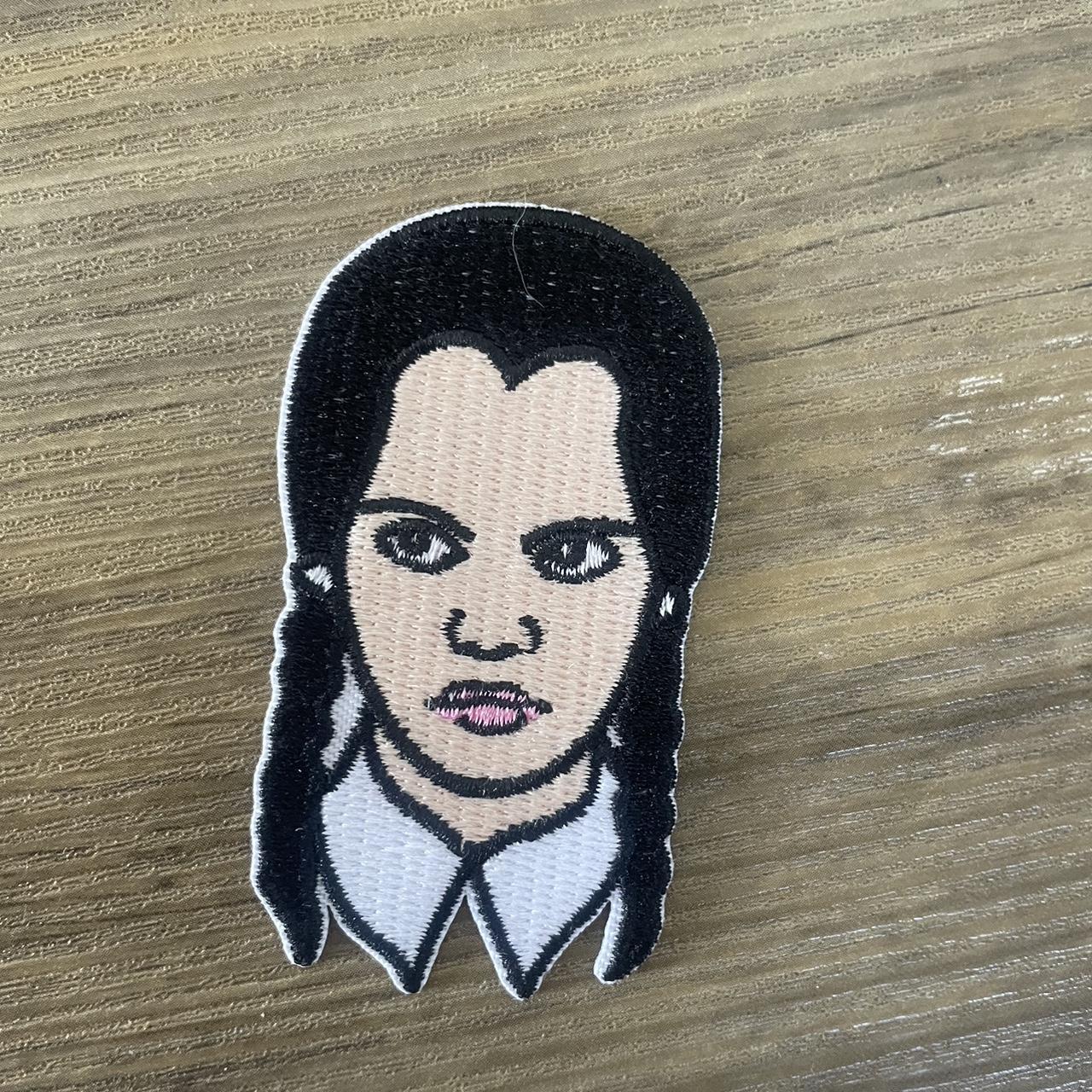 Wednesday Addams iron on patch. - Depop