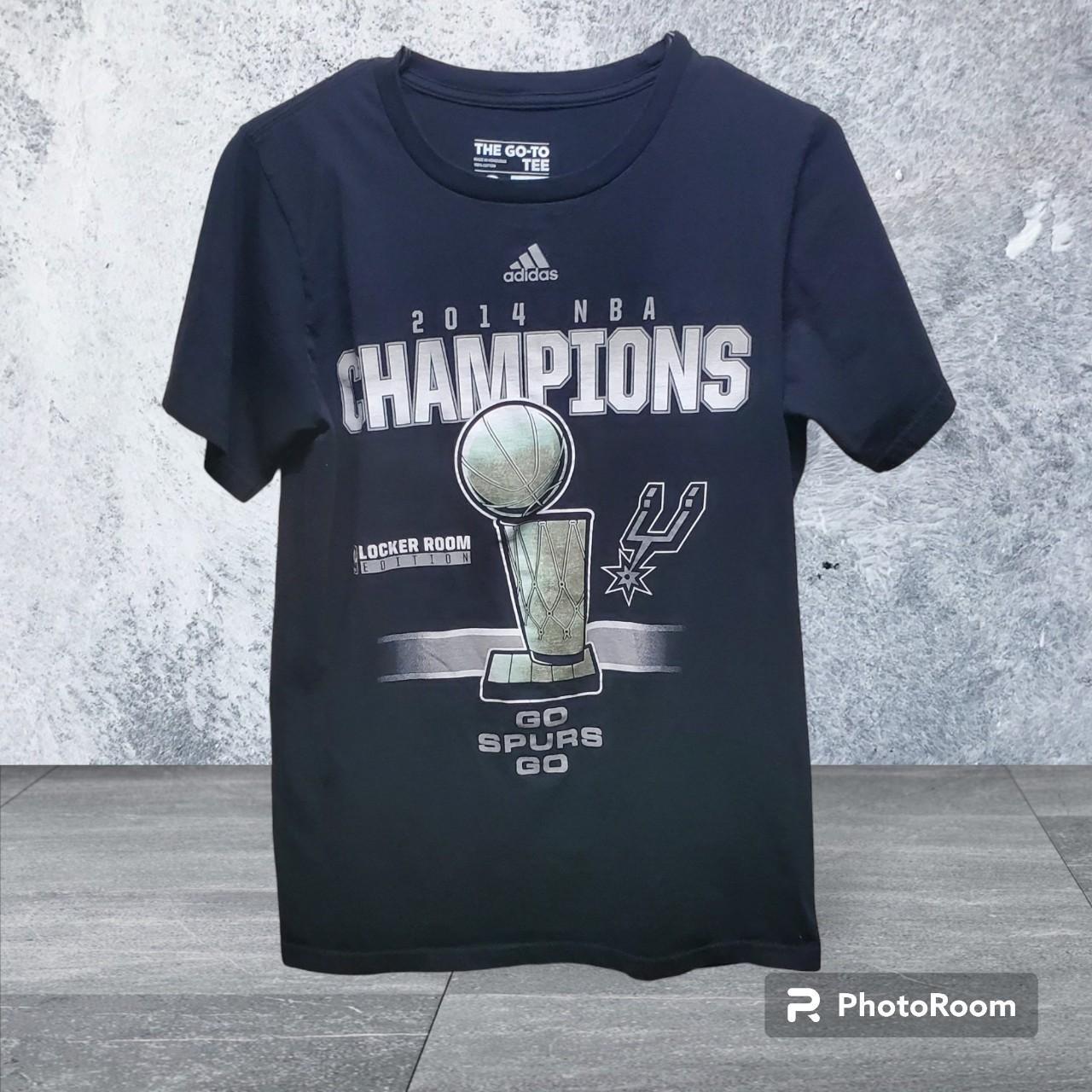 Adidas San Antonio Spurs Championship Ring T-shirt Size XL