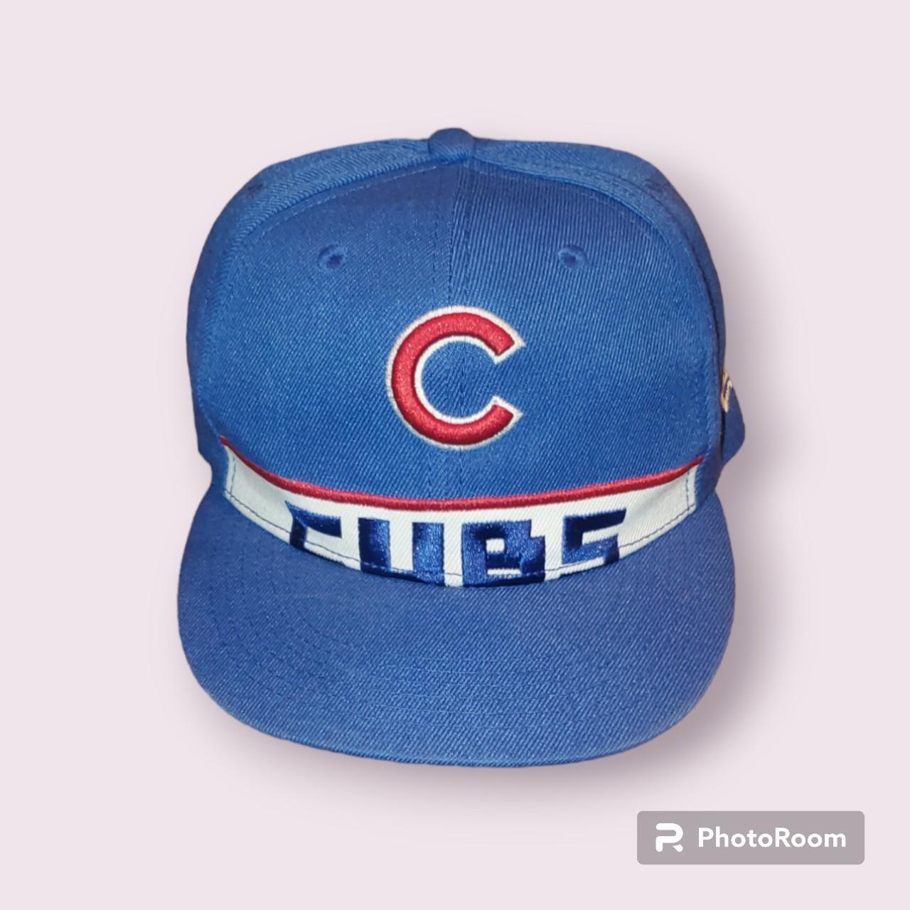 Men's New Era White Chicago Cubs Vintage 9FIFTY Snapback Hat