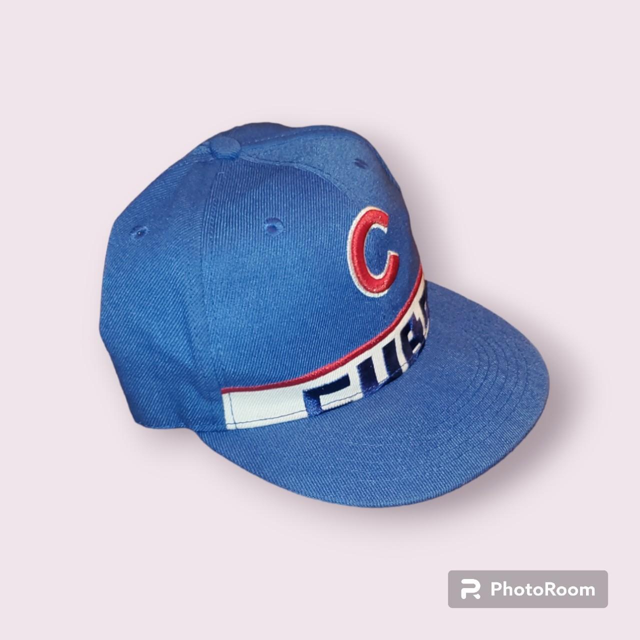 Chicago Cubs New Era Vintage 9FIFTY Snapback Hat - White