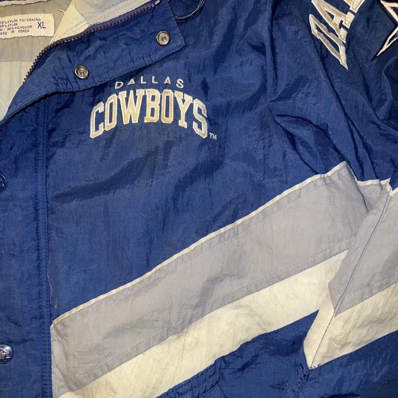 Dallas Cowboys Vintage Starter Jacket (Classic 90s - Depop